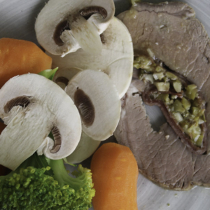 Braised lamb with prosciutto and salted lemon - Italian Notes